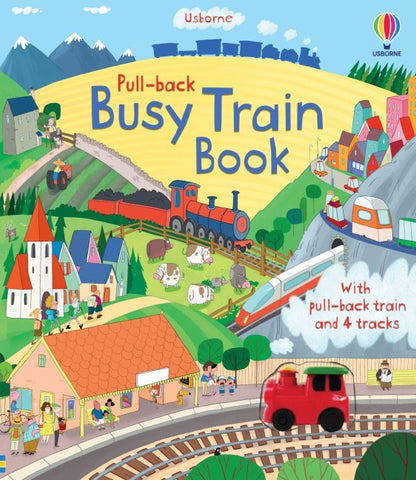 Pull-back Busy Train