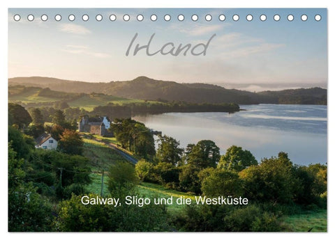 Irland - Galway, Sligo und die Westküste (Tischkalender 2027 DIN A5 quer), CALVENDO Monatskalender