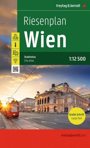 freytag & berndt Stadtatlas Wien Riesenplan, Städteatlas 1:12.500