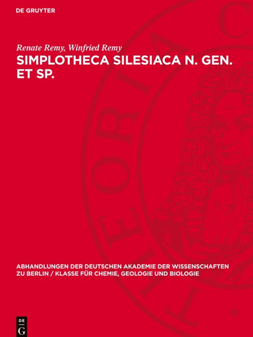 Simplotheca Silesiaca n. gen. et sp.