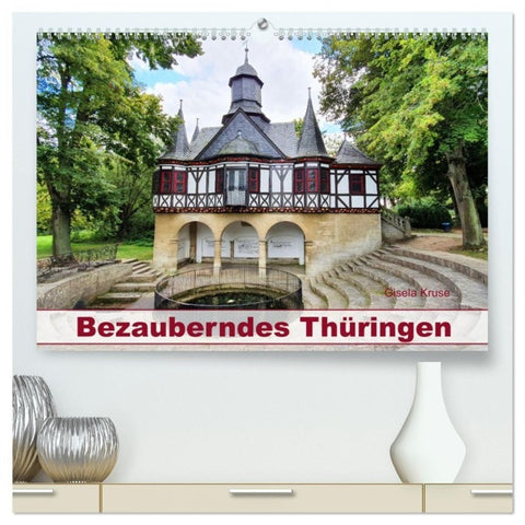 Bezauberndes Thüringen (hochwertiger Premium Wandkalender 2027 DIN A2 quer), Kunstdruck in Hochglanz