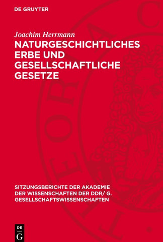 Naturgeschichtliches Erbe und gesellschaftliche Gesetze
