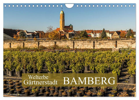 Welterbe Gärtnerstadt Bamberg (Wandkalender 2026 DIN A4 quer), CALVENDO Monatskalender