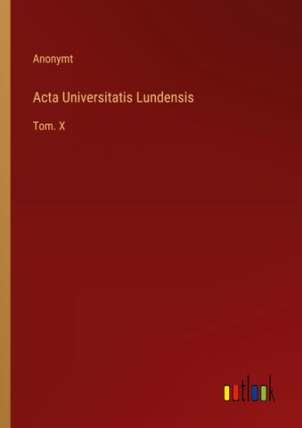 Acta Universitatis Lundensis