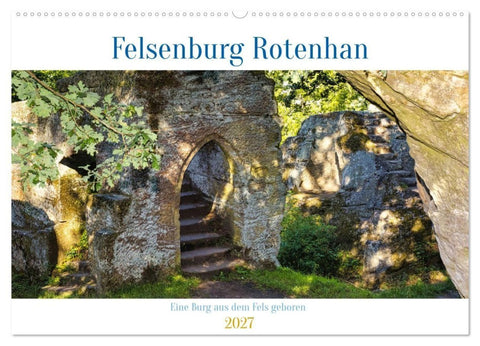 Felsenburg Rotenhan (Wandkalender 2027 DIN A2 quer), CALVENDO Monatskalender