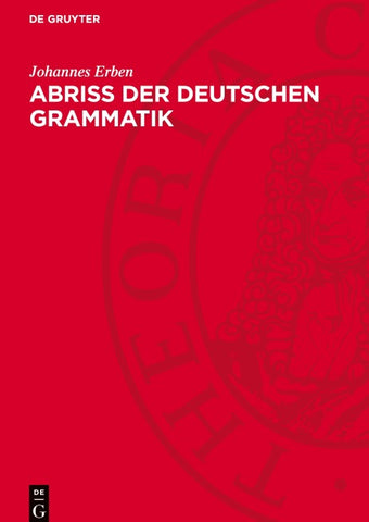 Abriss der deutschen Grammatik