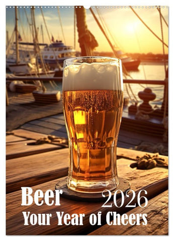 Beer (Wall Calendar 2026 DIN A2 portrait), CALVENDO 12 Month Wall Calendar