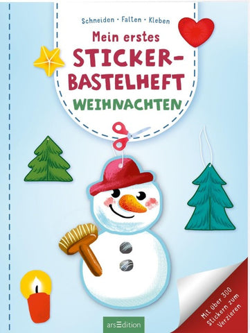 Mein erstes Sticker-Bastelheft – Weihnachten