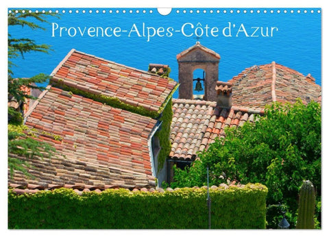 Provence-Alpes-Côte d'Azur (Wandkalender 2027 DIN A3 quer), CALVENDO Monatskalender