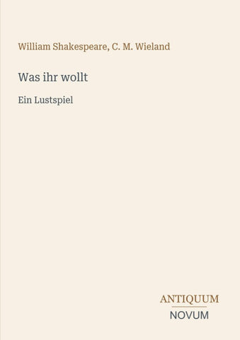 Was ihr wollt