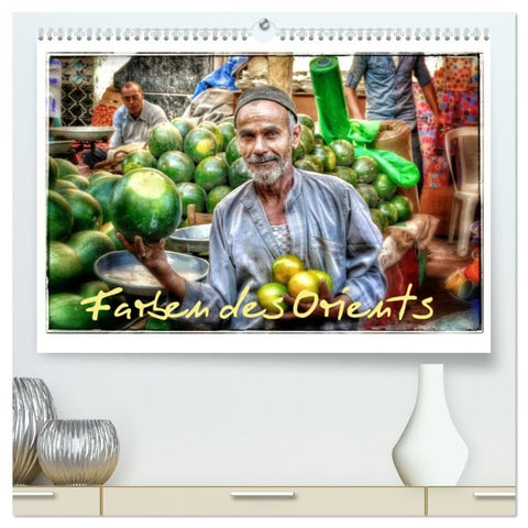 Farben des Orients (hochwertiger Premium Wandkalender 2026 DIN A2 quer), Kunstdruck in Hochglanz
