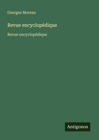 Revue encyclopédique