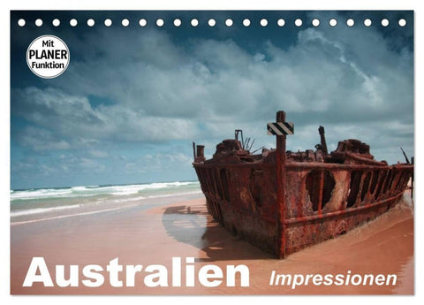 Australien. Impressionen (Tischkalender 2027 DIN A5 quer), CALVENDO Monatskalender