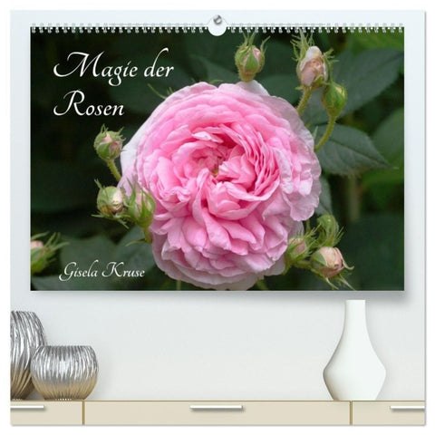 Magie der Rosen (hochwertiger Premium Wandkalender 2027 DIN A2 quer), Kunstdruck in Hochglanz