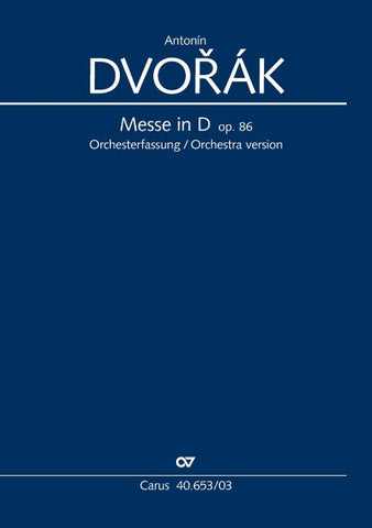 Messe in D (Klavierauszug)