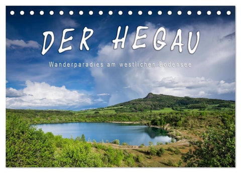 Der Hegau - Wanderparadies am westlichen Bodensee (Tischkalender 2027 DIN A5 quer), CALVENDO Monatskalender