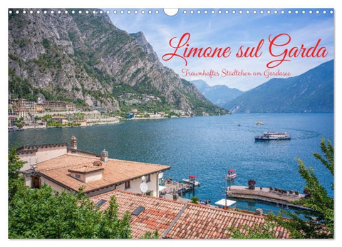 Limone sul Garda - Traumhaftes Städtchen am Gardasee (Wandkalender 2027 DIN A3 quer), CALVENDO Monatskalender