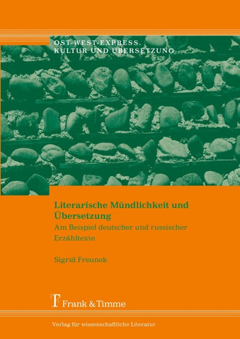 Literarische Mündlichkeit und Übersetzung