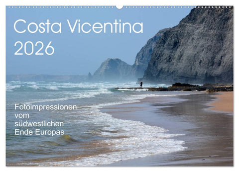 Costa Vicentina (Wandkalender 2026 DIN A2 quer), CALVENDO Monatskalender