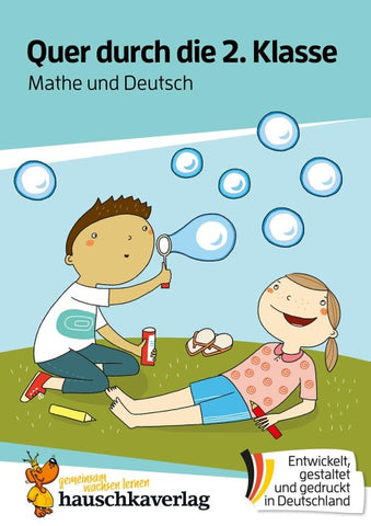 Mathe und Deutsch 2. Klasse Übungsblock