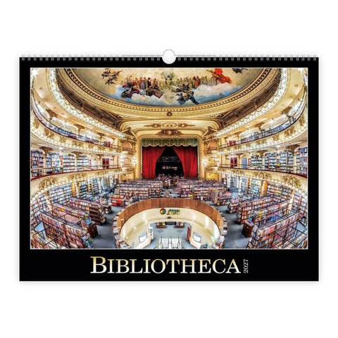 TRÖTSCH - Wandkalender Bibliotheca 2027