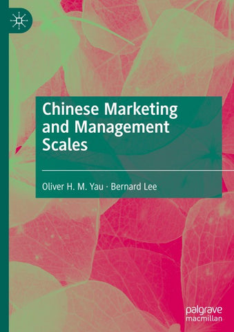 Chinese Marketing and Management Scales