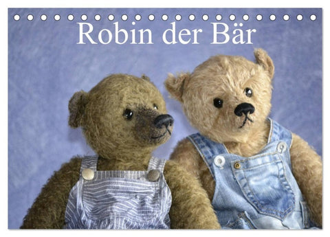 Robin der Bär (Tischkalender 2027 DIN A5 quer), CALVENDO Monatskalender