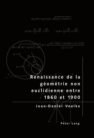 Renaissance de la géométrie non euclidienne entre 1860 et 1900