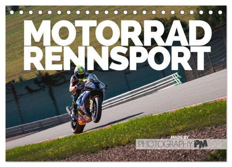 Motorrad Rennsport (Tischkalender 2027 DIN A5 quer), CALVENDO Monatskalender