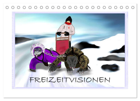 Freizeitvisionen (Tischkalender 2026 DIN A5 quer), CALVENDO Monatskalender