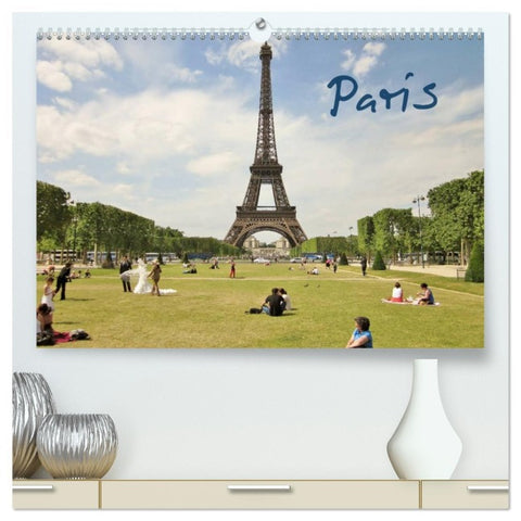 Paris (hochwertiger Premium Wandkalender 2026 DIN A2 quer), Kunstdruck in Hochglanz