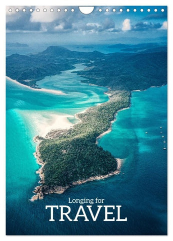 Longing for Travel (Wall Calendar 2027 DIN A4 portrait), CALVENDO 12 Month Wall Calendar