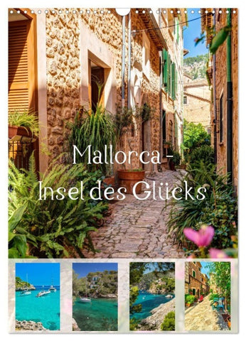 Mallorca - Insel des Glücks (Wandkalender 2027 DIN A3 hoch), CALVENDO Monatskalender
