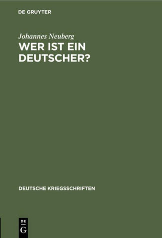 Wer ist ein Deutscher?