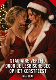 Stagiaire verleid door de lesbische CEO op het kerstfeest
