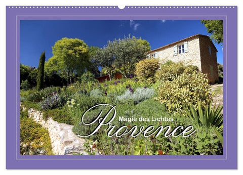Provence - Magie des Lichtes (Wandkalender 2027 DIN A2 quer), CALVENDO Monatskalender