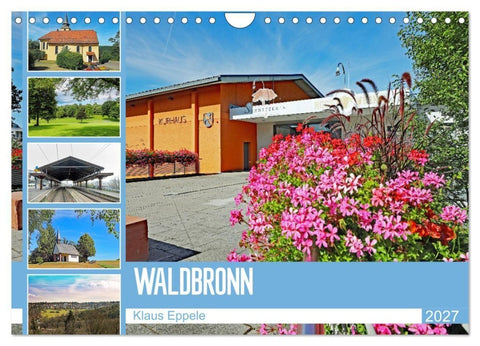 Waldbronn (Wandkalender 2027 DIN A4 quer), CALVENDO Monatskalender