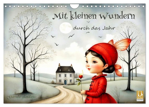 Mit kleinen Wundern durch das Jahr (Wandkalender 2027 DIN A4 quer), CALVENDO Monatskalender