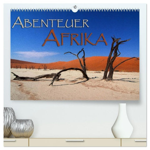 Abenteuer Afrika (hochwertiger Premium Wandkalender 2027 DIN A2 quer), Kunstdruck in Hochglanz