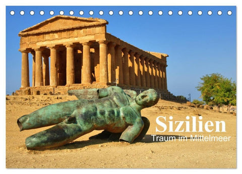 Sizilien - Traum im Mittelmeer (Tischkalender 2027 DIN A5 quer), CALVENDO Monatskalender