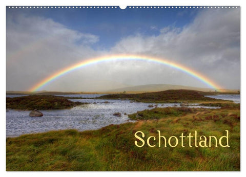 Schottland (Wandkalender 2027 DIN A2 quer), CALVENDO Monatskalender