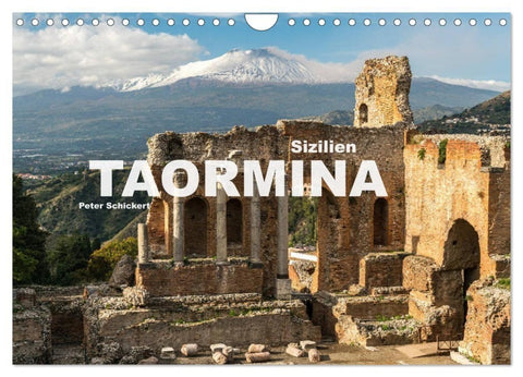 Sizilien - Taormina (Wandkalender 2027 DIN A4 quer), CALVENDO Monatskalender