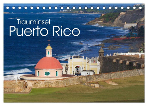 Trauminsel Puerto Rico (Tischkalender 2026 DIN A5 quer), CALVENDO Monatskalender