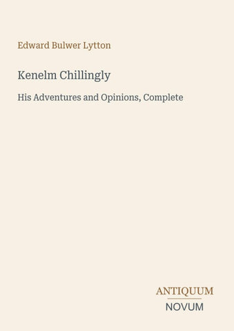 Kenelm Chillingly