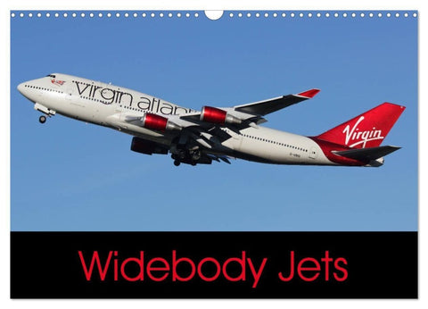 Widebody Jets (Wall Calendar 2027 DIN A3 landscape), CALVENDO 12 Month Wall Calendar