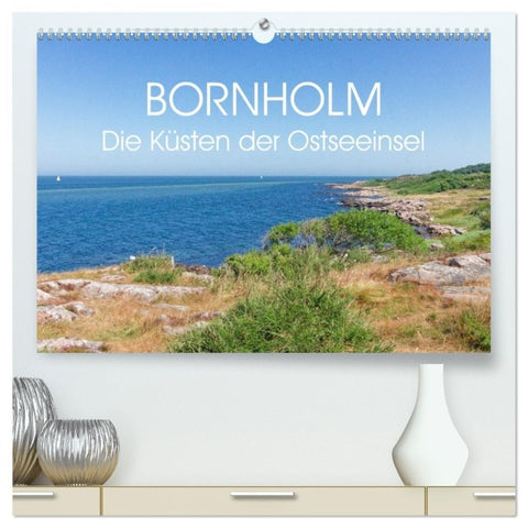 Bornholm - die Küsten der Ostseeinsel (hochwertiger Premium Wandkalender 2027 DIN A2 quer), Kunstdruck in Hochglanz
