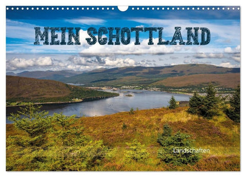Mein Schottland - Landschaften (Wandkalender 2027 DIN A3 quer), CALVENDO Monatskalender