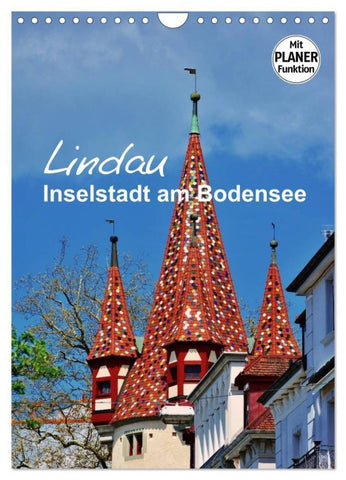 Lindau - Inselstadt am Bodensee (Wandkalender 2027 DIN A4 hoch), CALVENDO Monatskalender