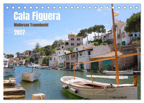 Cala Figuera - Mallorcas Traumbucht (Tischkalender 2027 DIN A5 quer), CALVENDO Monatskalender