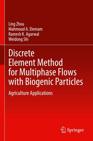 Discrete Element Method for Multiphase Flows with Biogenic Particles